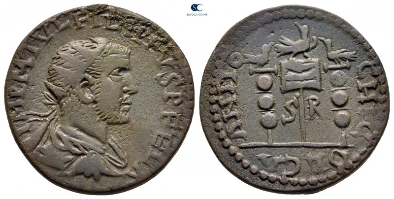 Pisidia. Antioch. Philip I Arab AD 244-249. 
Bronze Æ

25 mm, 8,38 g

IMP M...