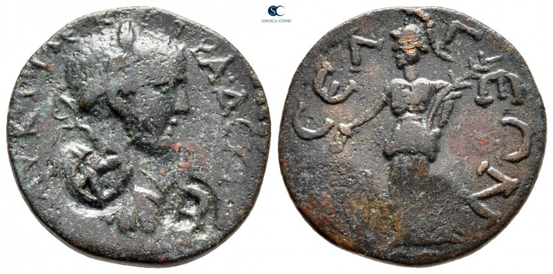 Pisidia. Selge. Trajan Decius AD 249-251. 
Bronze Æ

23 mm, 6,17 g

ΑΥ Κ Γ ...