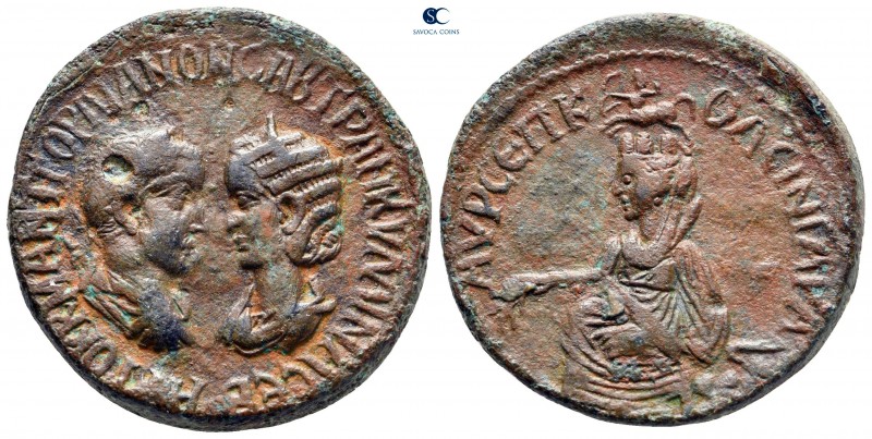 Mesopotamia. Singara. Gordian III and Tranquillina AD 238-244. 
Bronze Æ

31 ...