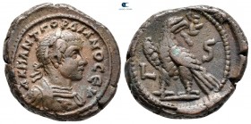 Egypt. Alexandria. Gordian III AD 238-244. Dated RY 6 = AD 242/243. Potin Tetradrachm