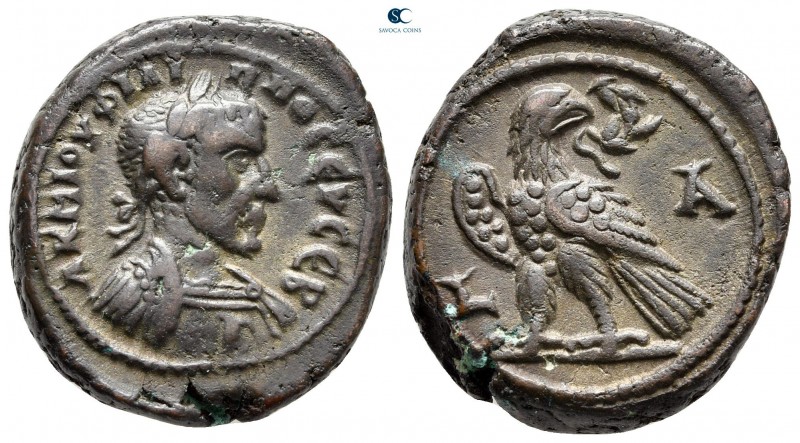 Egypt. Alexandria. Philip I Arab AD 244-249. Dated RY 1=AD 244 
Potin Tetradrac...