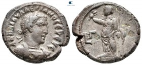 Egypt. Alexandria. Valerian I AD 253-260. Dated RY 3 = AD 255/6. Potin Tetradrachm