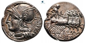 M. Baebius Q.f. Tampilus 137 BC. Rome. Denarius AR