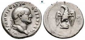 Vespasian AD 69-79. Rome. Denarius AR