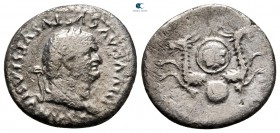 Divus Vespasian AD 79. Struck under Titus, AD 80-81. Rome. Denarius AR