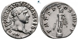 Trajan AD 98-117. Rome. Denarius AR