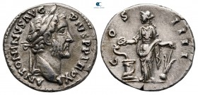 Antoninus Pius AD 138-161. Rome. Denarius AR