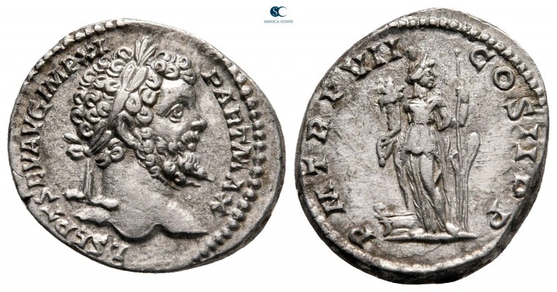 Septimius Severus AD 193-211. Rome
Denarius AR

19 mm, 3,42 g

L SEPT SEV A...
