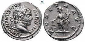 Caracalla AD 198-217. Rome. Denarius AR