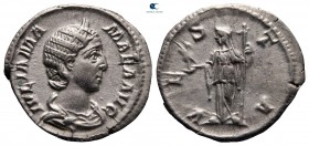 Julia Mamaea. Augusta AD 222-235. Rome. Denarius AR