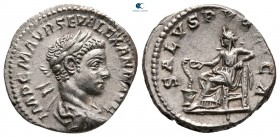 Severus Alexander AD 222-235. Rome. Denarius AR