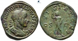 Gordian III AD 238-244. Struck AD 241-243. Rome. Sestertius Æ