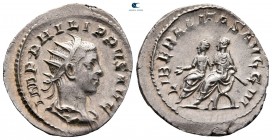 Philip II AD 247-249. Rome. Antoninianus AR