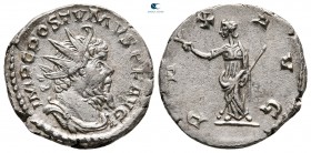 Postumus, Usurper in Gaul AD 260-269. Treveri. Antoninianus AR