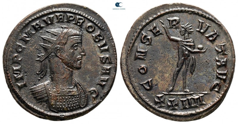 Probus AD 276-282. Siscia
Antoninianus Æ

23 mm, 4,35 g

IMP C M AVR PROBVS...