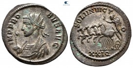 Probus AD 276-282. Siscia. Antoninianus Æ silvered