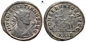 Diocletian AD 284-305. Siscia. Antoninianus Æ
