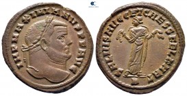 Maximianus Herculius AD 286-305. Carthage. Follis Æ