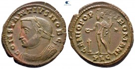 Constantius I Chlorus, as Caesar AD 293-305. Lugdunum (Lyon). Follis Æ