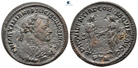 Maximianus. As Senior Augustus (1st reign) AD 305-307. Treveri. Follis Æ