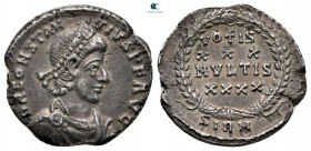 Constantius II AD 337-361. Sirmium. Siliqua AR