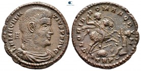 Magnentius AD 350-353. Treveri. Follis Æ