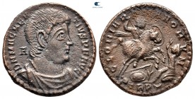 Magnentius AD 350-353. Treveri. Follis Æ