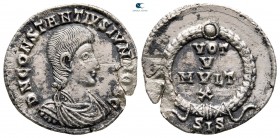 Constantius Gallus, as Caesar AD 351-354. Siscia. Siliqua AR