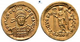 Leo I AD 457-474. Struck AD 471 or 473. Constantinople. 5th officina. Solidus AV