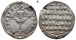 Nicephorus II Phocas AD 963-969. Constantinople. Miliaresion AR