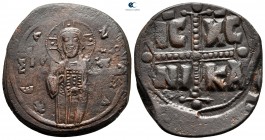 Michael IV the Paphlagonian AD 1034-1041. Constantinople. Anonymous Follis Æ. Class C