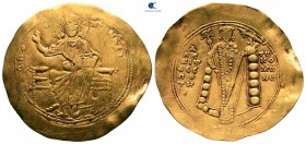 Alexius I Comnenus AD 1081-1118. Struck AD 1092-1118. Constantinople. Hyperpyron AV