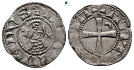 Bohémond III AD 1163-1201. Struck circa 1163-1188, or later. Antioch. Denier BI. Class J