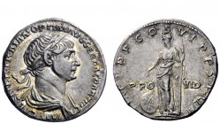 The Roman Empire 
 Trajan, 98 – 117 
 Denarius 20th February-Autumn 116, AR 3.50 g. IMP CAES NER TRAIAN OPTIM AVG GER DAC PARTHICO Laureate and drap...