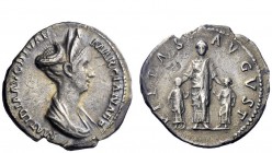 The Roman Empire 
 Matidia, mother-in-law of Hadrian 
 Denarius September 112-117, AR 3.11 g. MATIDIA AVG DIVAE – MARCIANAE F Diademed and draped bu...