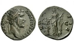 The Roman Empire 
 Antoninus Pius augustus, 138 – 161 
 Dupondius 140-143, Æ 9.37 g. ANTONINVS – AVG PIVS P P TR P Radiate head r. Rev. COS – III S ...
