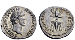 The Roman Empire 
 Antoninus Pius augustus, 138 – 161 
 Denarius 140-144, AR 3.49 g. ANTONINVS AVG PI – VS P P TR P COS III Laureate head r. Rev. PR...