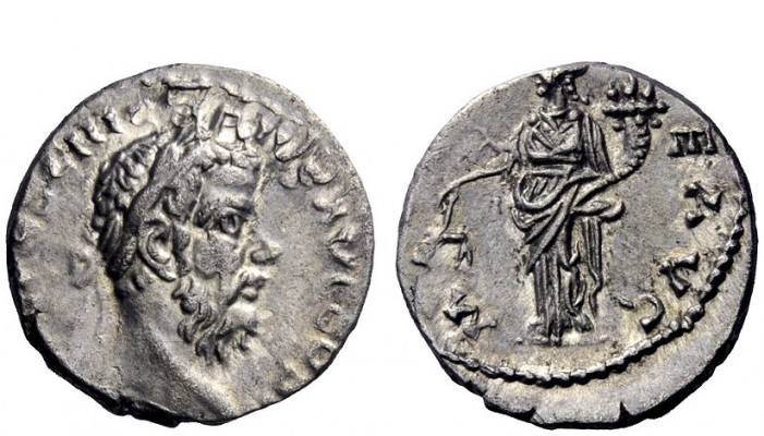 The Roman Empire 
 Pescennius Niger, 193 – 194 
 Denarius, Antiochia 193-194, ...