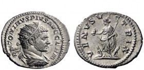 The Roman Empire 
 Caracalla, 198 – 217 
 Denarius 213-217, AR 4.95 g. ANTONINVS PIVS AVG GERM Radiate, draped and cuirassed bust r. Rev. VENVS VICT...