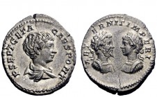 The Roman Empire 
 Geta caesar, 198 – 209 
 Denarius 200-202, AR 3.43 g. P SEPT GETA – CAES PONT Bareheaded and draped bust r. Rev. AET – ERNIT IMPE...