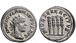 The Roman Empire 
 Philip I, 244 – 249 
 Antoninianus, Antiochia 246-249, AR 3.87 g. IMP M IVL PHILIPPVS AVG Radiate, draped and cuirassed bust r. R...