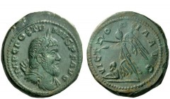 The Roman Empire 
 Postumus, 259 – 268 
 Sestertius, Treveri circa 261, Æ 21.18 g. IMP C POSTV – MVS P F AVG Laureate, draped and cuirassed bust r. ...