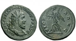 The Roman Empire 
 Postumus, 259 – 268 
 Double-sestertius, Colonia circa 261, Æ 18.39 g. IMP C M CASS LAT POSTVMVS P F AVG Radiate, draped and cuir...