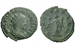 The Roman Empire 
 Vaballathus, 270 – 272 
 Antoninianus, Antiochia late 271-early 272, billon 2.87 g. IMP C VHABALATHVS AVG Radiate and draped bust...
