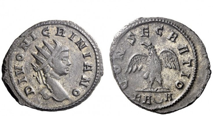 The Roman Empire 
 Nigrinian, son of Carinus 
 Divo Nigriniano . Antoninianus ...