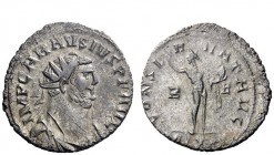 The Roman Empire 
 Carausius, 286 – 293 
 Antoninianus, Londinium 291-292, billon 3.93 g. IMP CARAVSIVS P F AVG Radiate, draped and cuirassed bust r...