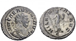 The Roman Empire 
 Carausius, 286 – 293 
 Antoninianus, Camulodunum (?) 286-293, billon 4.11 g. IMP CARAVSIVS AVG Radiate, draped and cuirassed bust...