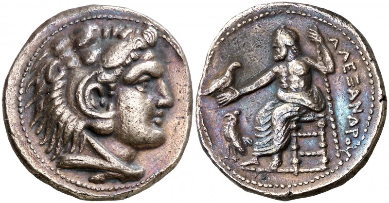 Imperio Macedonio. Alejandro III, Magno (336-323 a.C.). Macedonia. Amfípolis. Te...