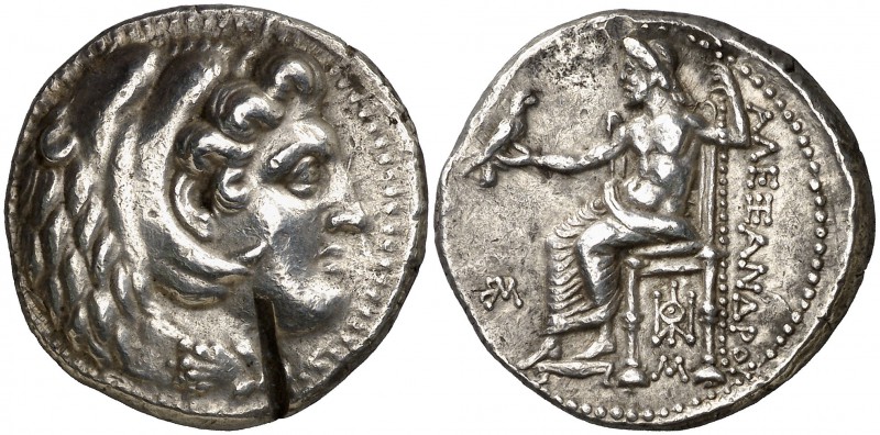 Imperio Macedonio. Alejandro III, Magno (336-323 a.C.). Babilonia. Tetradracma. ...