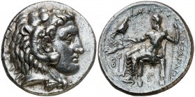 Imperio Macedonio. Alejandro III, Magno (336-323 a.C.). Tarso. Tetradracma. (S. falta) (MJP. 3050). 17,26 g. MBC+.